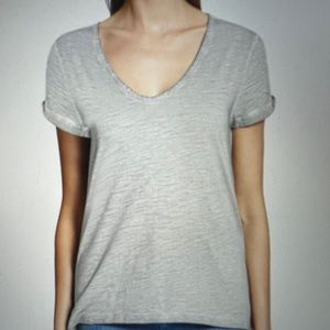 EUC Sanctuary Womens Slub Cold Shoulder T-Shirt Size S